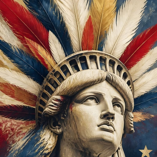 Sovereign Plume of Liberty Canvas Print