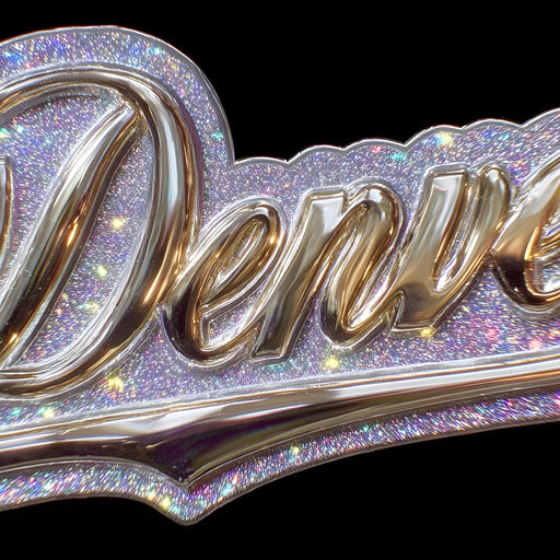 Denver Metallic Dreamscape Canvas Print