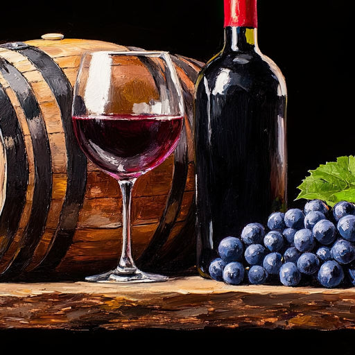 Vintage Vino Canvas Print