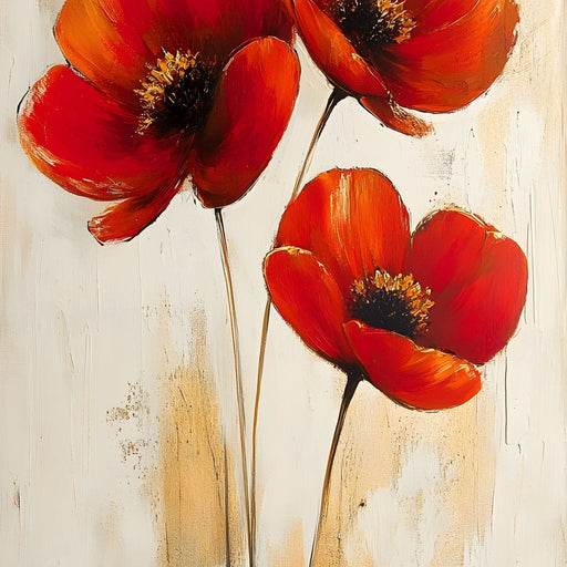 Summer Petal Dance Canvas Print