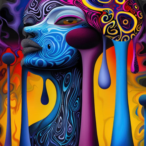 The Drippy Diva - TooplesArt Canvas Print