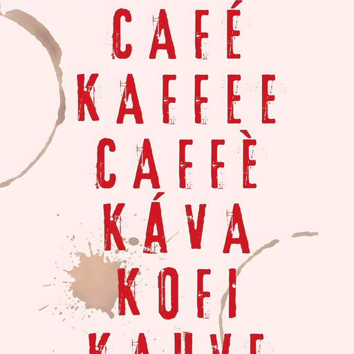 Global Coffee Language Canvas Print