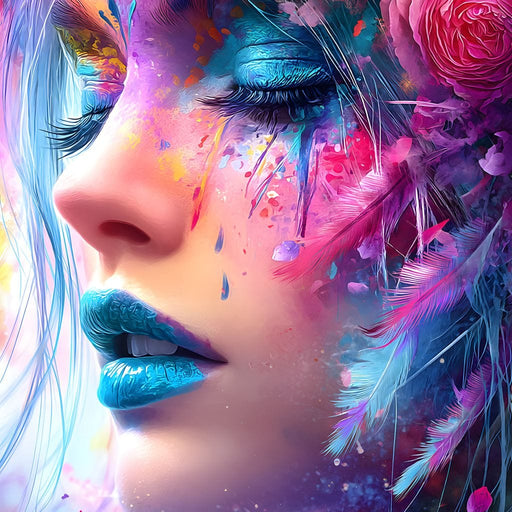 Colorful Reverie of Dreams Canvas Print