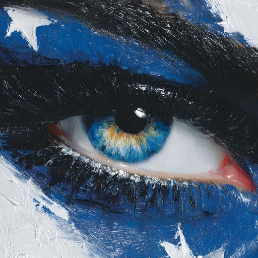 Patriotic Vision Starry Eye Canvas Print