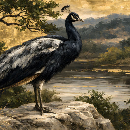 Monarch of the Golden Waterway Canvas Print