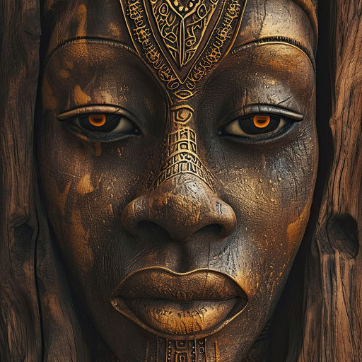 Ancient Golden Wisdom Canvas Print