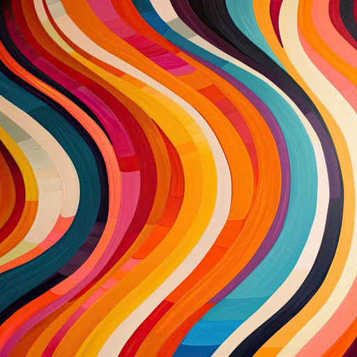 Vibrant Waves of Harmony Canvas Print