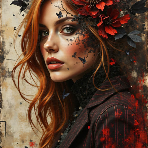 Crimson Whispers - Johanjjf Canvas Print