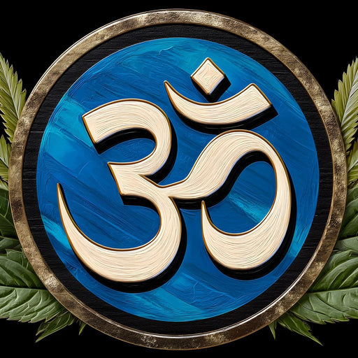 Mystical Om Symbol Reverie Canvas Print