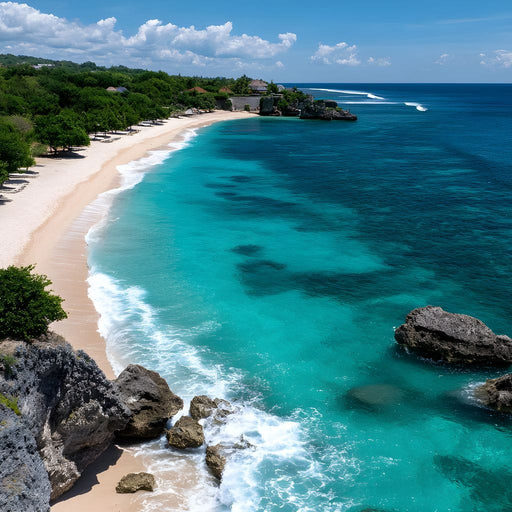 Ocean's Embrace Tranquility Canvas Print