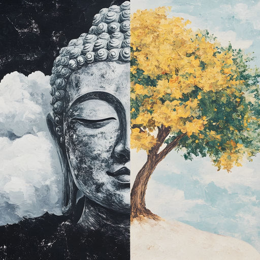 Balance of Spirit and Nature Canvas Print