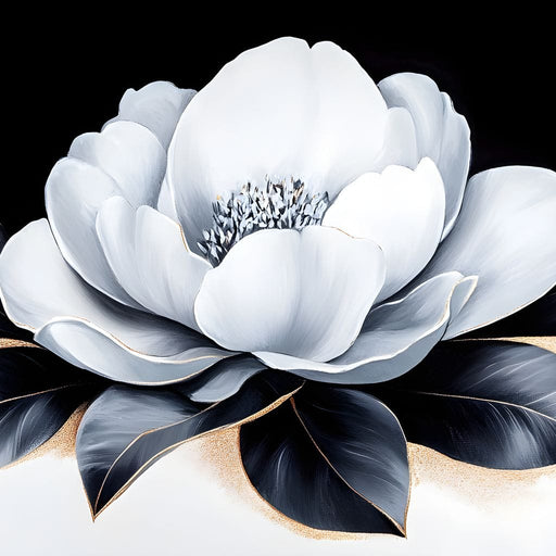 Petals of Tranquil Grace Canvas Print