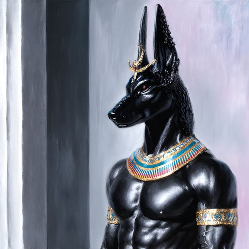 Anubis Guardian of the Pharaoh Canvas Print