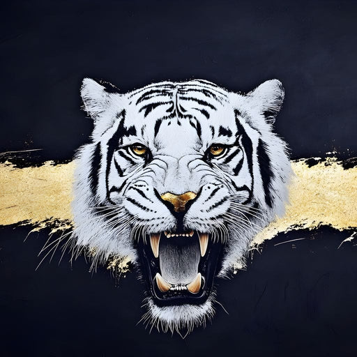 Majestic Tiger Roar Radiance Canvas Print