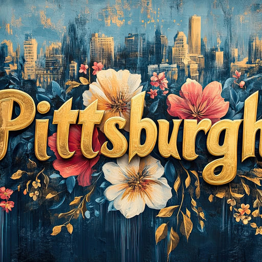 Pittsburgh Flowers Canvas Print