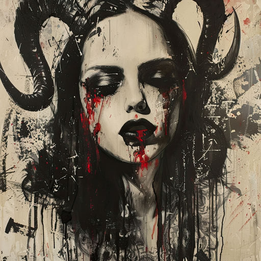 Dark Majesty Unveiled Canvas Print