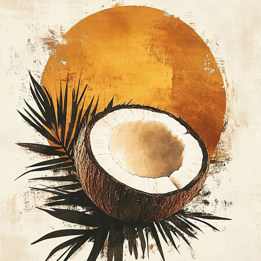 Coconut Essence Canvas Print