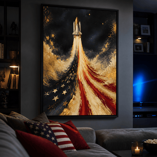 Ascending Legacy Of Freedom Canvas Print