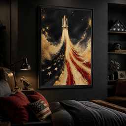 Ascending Legacy Of Freedom - room mockup 6