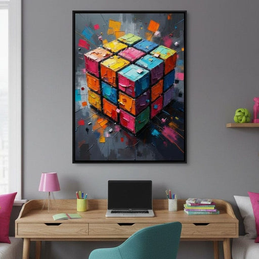 Fractured Logic - Johanjjf Canvas Print