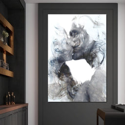 Romantic Kiss - NicheCanvas