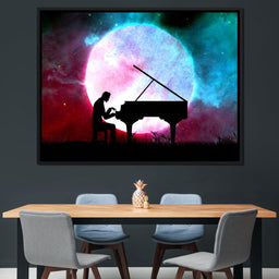 Space Pianist - ABConcepts - NicheCanvas