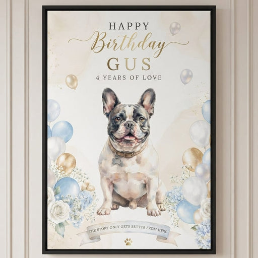 Milestone Studio — Luxury Birthday Canvas Print