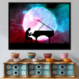 Space Pianist - ABConcepts - NicheCanvas