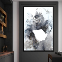 Romantic Kiss - NicheCanvas