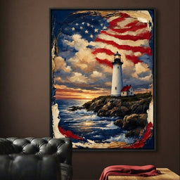 Beacon of the Coastal Morning Light - room mockup 4