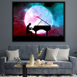 Space Pianist - ABConcepts - NicheCanvas