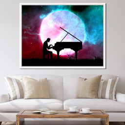 Space Pianist - ABConcepts - NicheCanvas