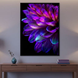 Electric Violet Petal Reverie