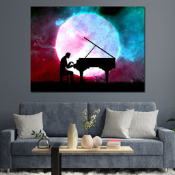 Space Pianist - ABConcepts - NicheCanvas