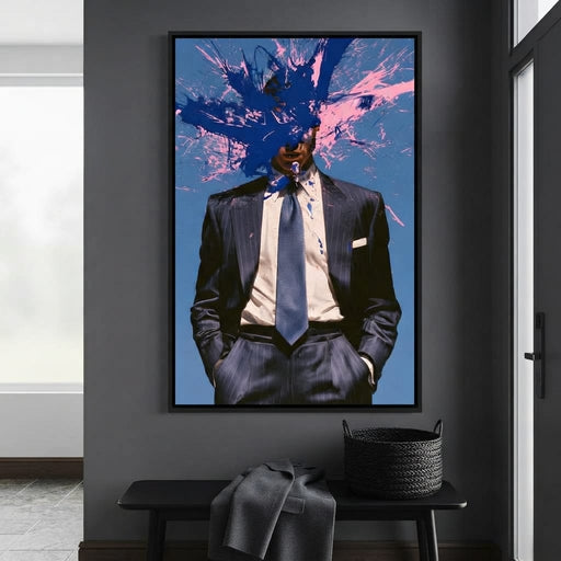 Calculated Disruption of the Corporate Mind Canvas Print