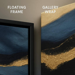 Golden Petals Midnight Harmony_framing_collage