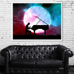 Space Pianist - ABConcepts - NicheCanvas