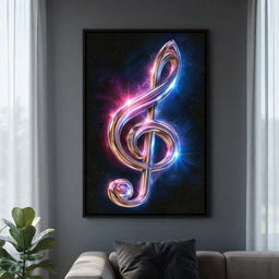 Chaos Music - living room mockup