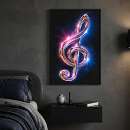 Chaos Music - bedroom mockup