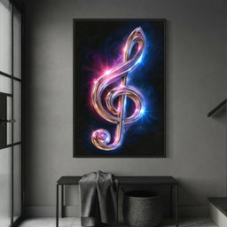Chaos Music - entry hall mockup