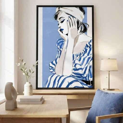 Clear Blue Sky Vacation Reverie Canvas Print
