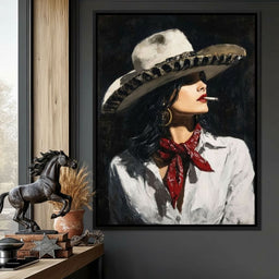 Noir Cowgirl Cigarette Glow