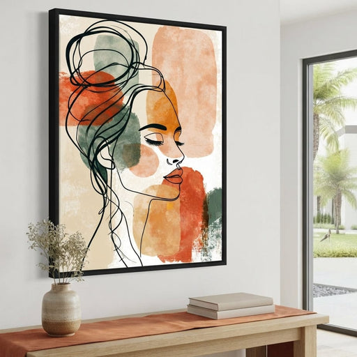 Contours of a Quiet Afternoon Canvas Print
