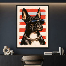 Coolest Canine On The Block - dining room mockup