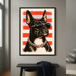 Coolest Canine On The Block - entry hall mockup