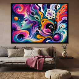 Cosmic Daydream - TooplesArt - room mockup 4