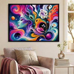 Cosmic Daydream - TooplesArt - room mockup 7
