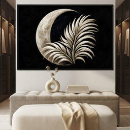 Crescent Shadow Over The Fallen Frond - room mockup 9