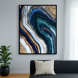 Currents of Gilded Stone - living room mockup
