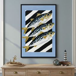 Golden Finned Trio of Tides